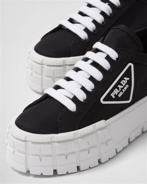 prada double wheel sneakers|prada air sole sneaker.